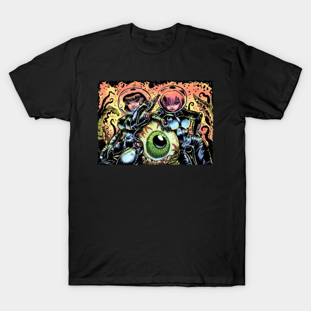 GALACTIC EYE T-Shirt by gWebber Arts